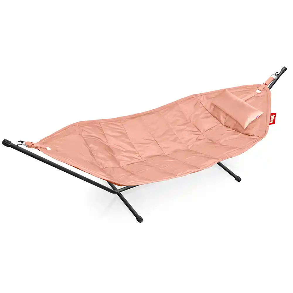 Fatboy Headdemock Pink Shrimp Incl. Rack Black & Pillow