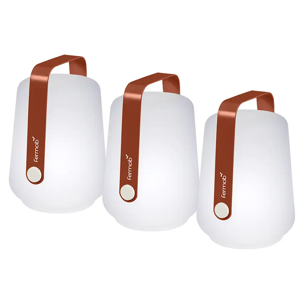 Fermob Balad Lampa H12 3-pack Punainen okranväri