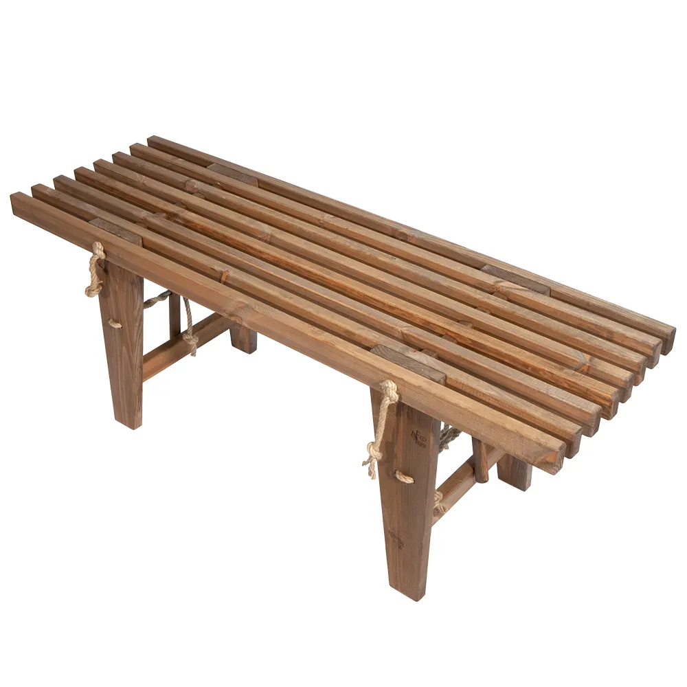 Hillerstorp EcoBench 120 cm Mänty Ruskea Öljytty