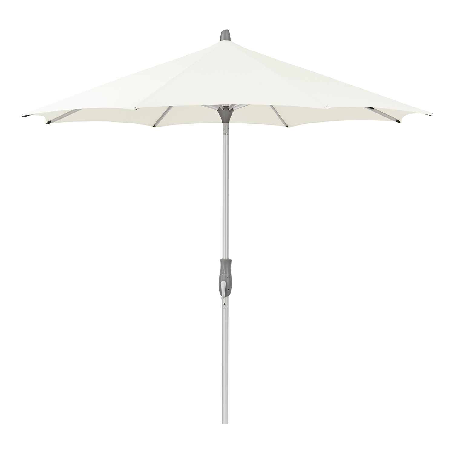 Glatz Alu-twist -aurinkovarjo 330 cm kat.5 510 white