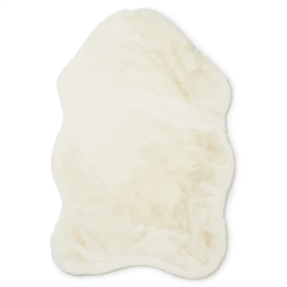 Skinnwille Fluffy Matto Ivory