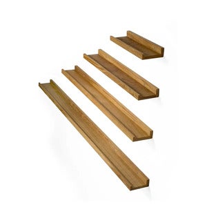 Zitti Kuvahylly 120 cm öljyttyä tammea