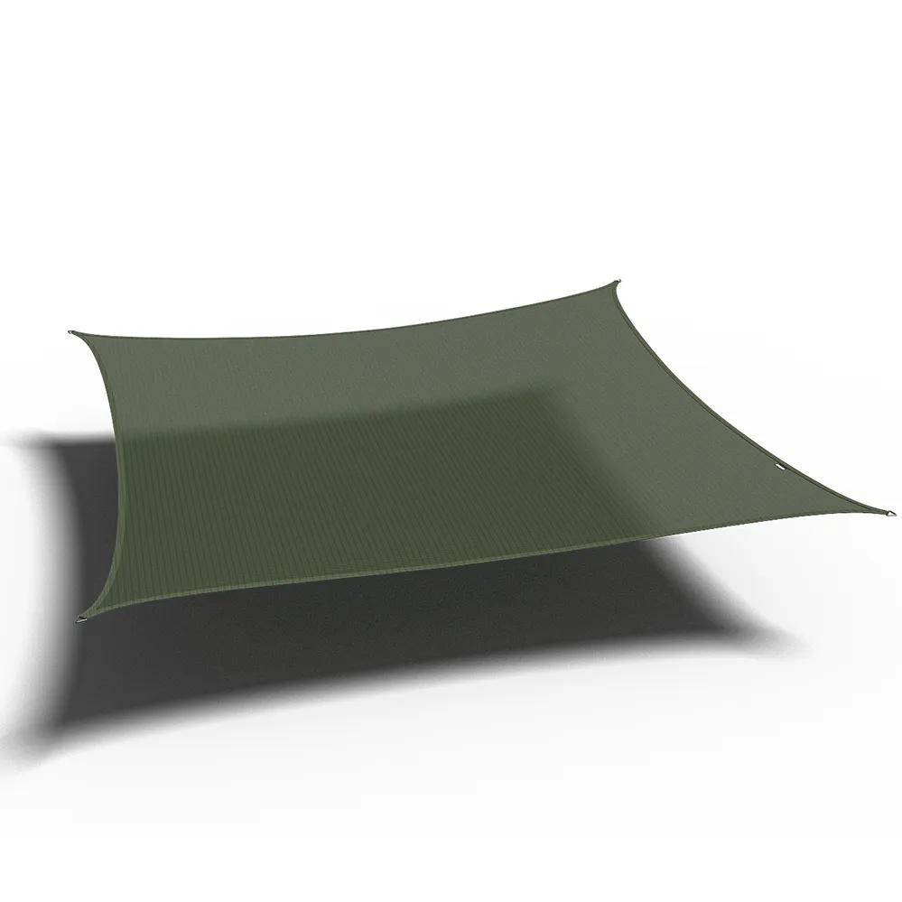 Platinum Sun & Shade Coolfit aurinkopurje neliö 360x360cm olive