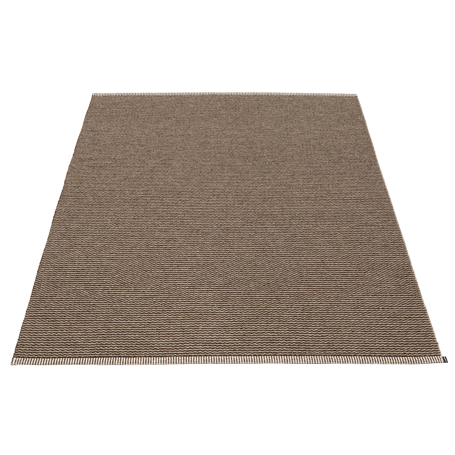 Pappelina Mono matto 230×320 cm dark brown / dark linen