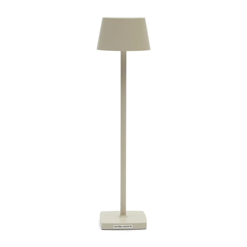 Riviera Maison Luminee LED Lamppu Micro USB flax