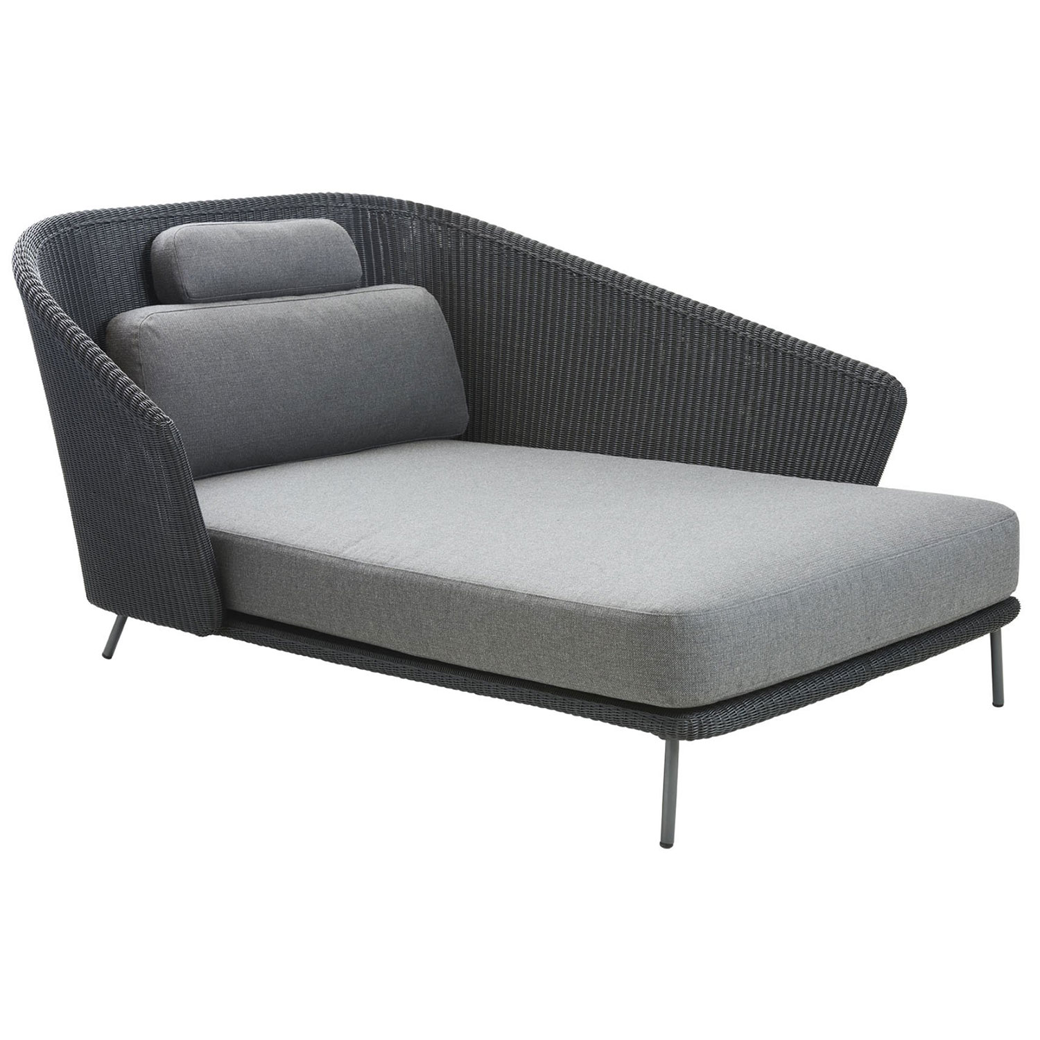 Cane-line Mega Daybed Vasen sis. Airtouch-tyynyjen sarjan