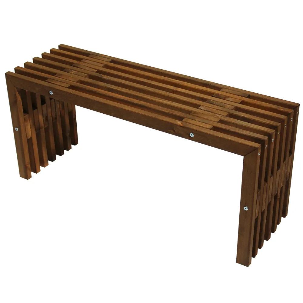 Hillerstorp D-Bench Penkki 100 cm Mänty Ruskea Öljytty