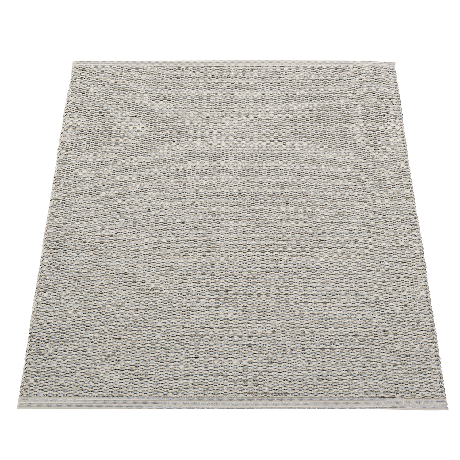 Pappelina Svea matto 70×90 cm warm grey / granit metallic