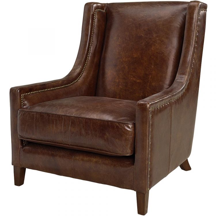 Artwood Aw44 nojatuoli Leather Vintage Cigar Artwood