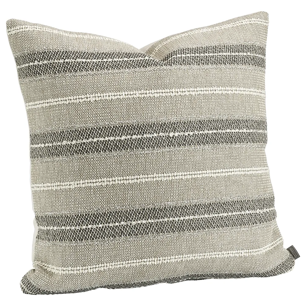 Artwood Nomad Multi Stripe Tyynyliina Grey 60×40 cm