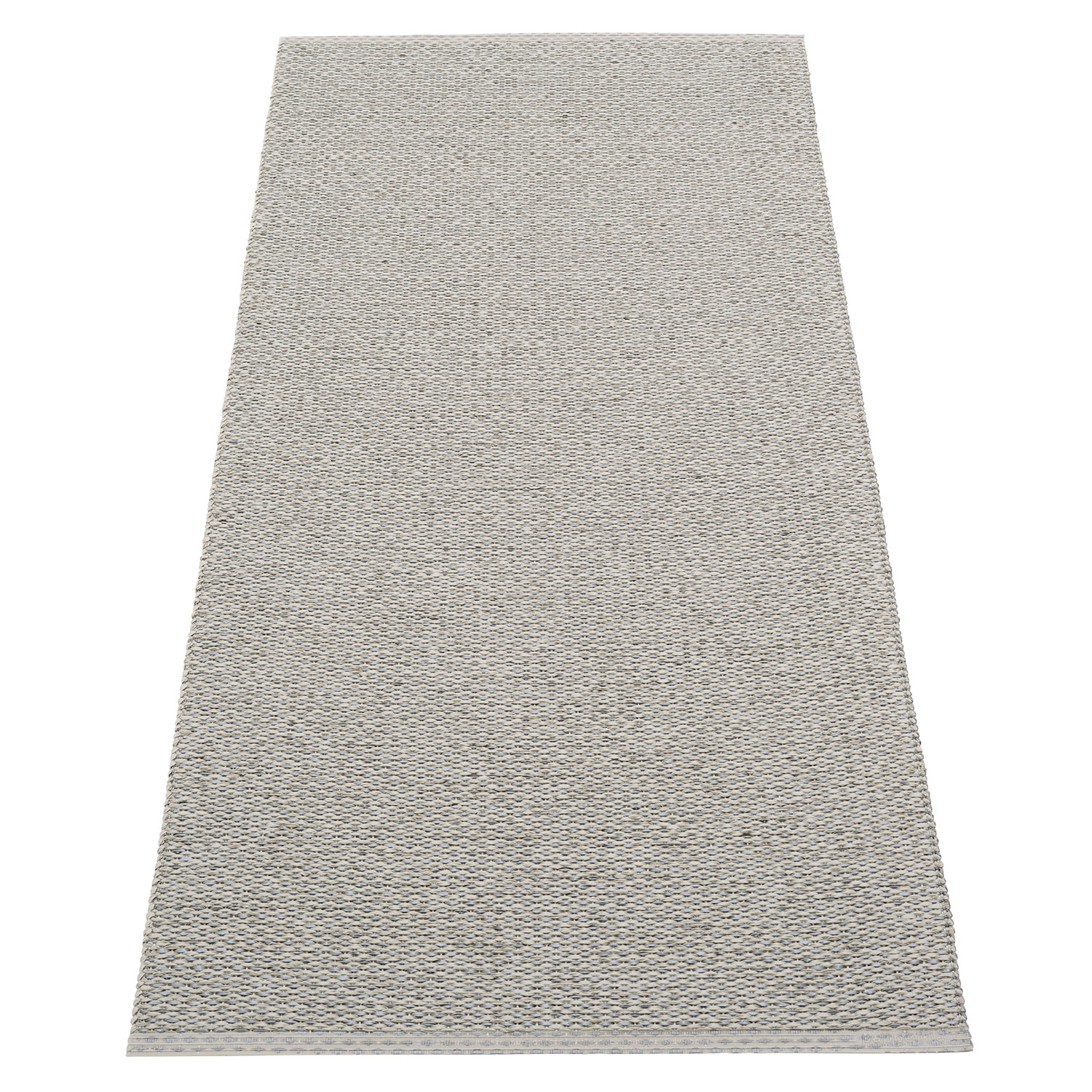 Pappelina Svea matto 70×160 cm warm grey / granit metallic