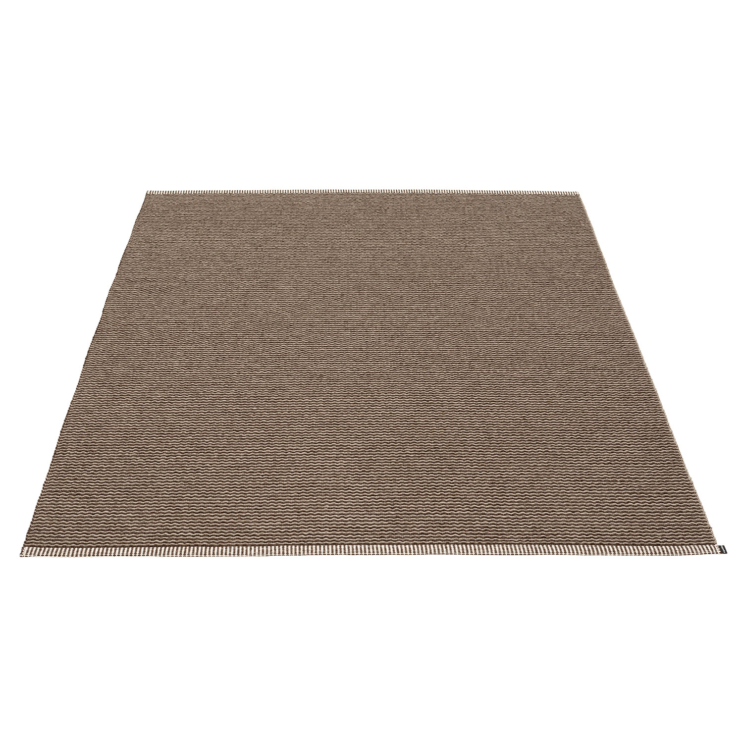 Pappelina Mono matto 180×220 cm dark brown / dark linen