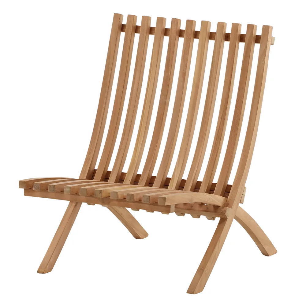 Venture Design Kenya Sissor Loungenojatuoli Teak 2 kpl