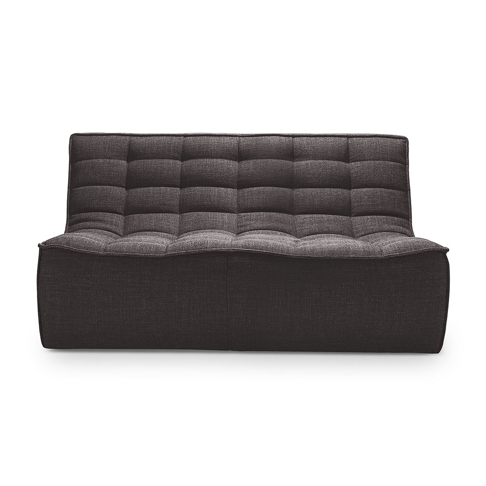 Ethnicraft N701 2-istuttava sohva Dark Grey