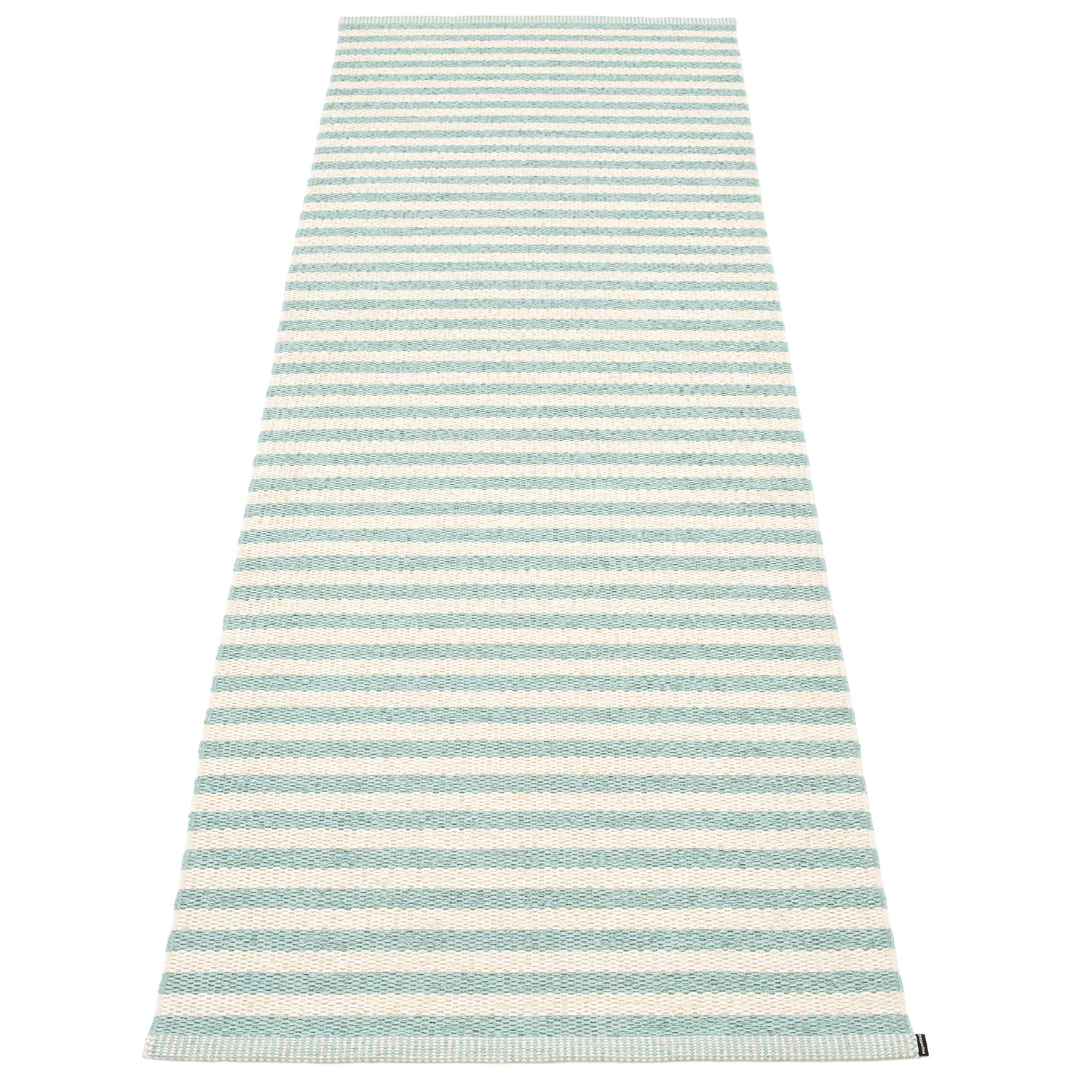 Pappelina Duo matto 85×260 cm pale turquoise / vanilla