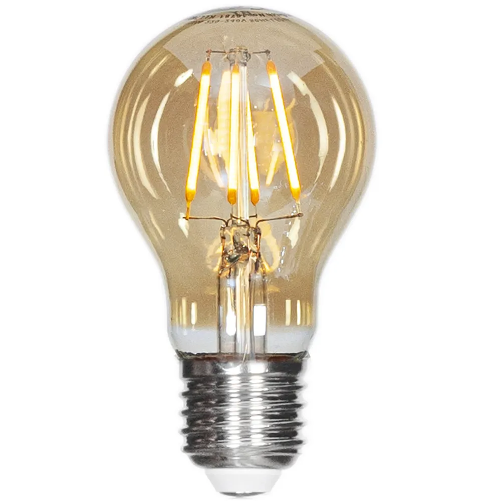 by Rydéns Filament valonlähde LED himmennettävä E27 4W Ø60mm Amber