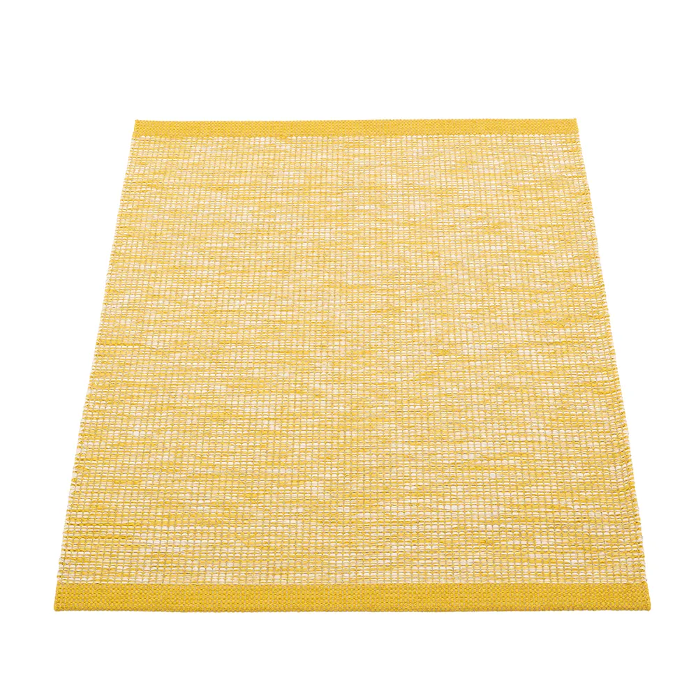 Pappelina Sam matto 70 x 90 cm Mustard/Cream