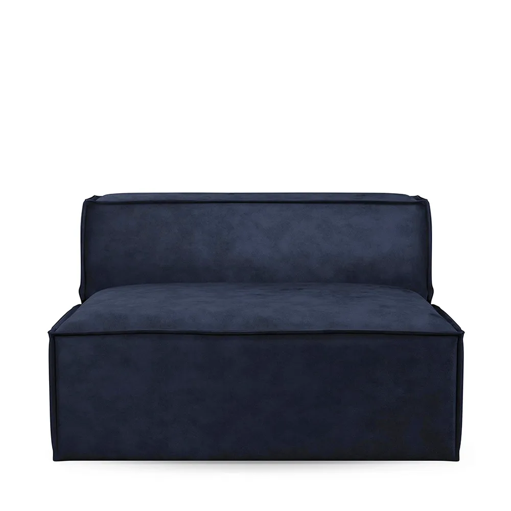 Riviera Maison The Jagger Keskimoduuli 125 cm velvet I estate blue