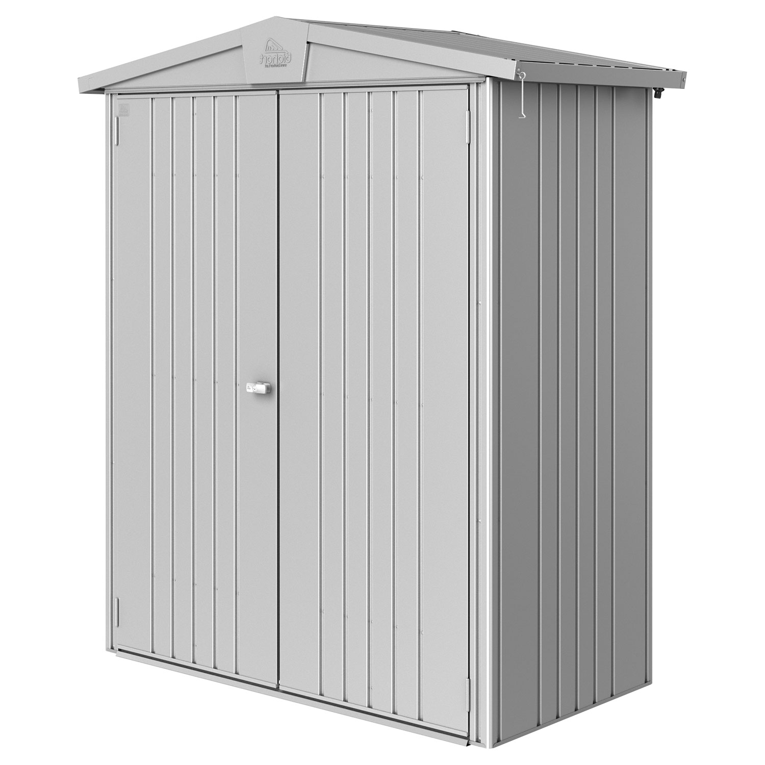 Biohort Europa Garden shed 1 metallic silver