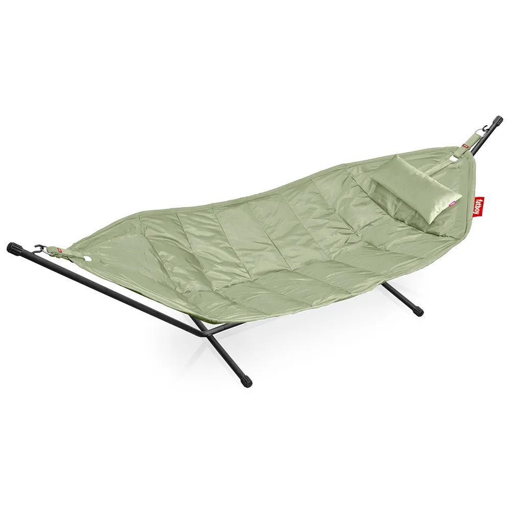 Fatboy, Headdemock Seagrass Incl. Rack Black & Pillow