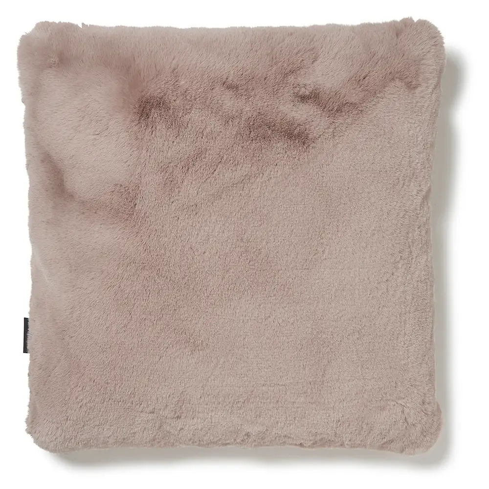 Skinnwille Fluffy Tyynyliina 45×45 cm Pink