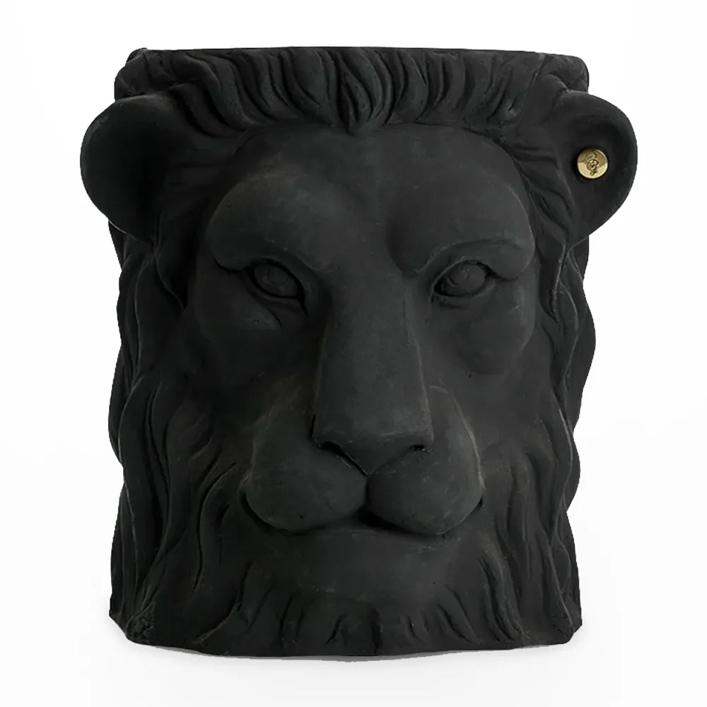 Garden Glory Lion ruukku Large Black