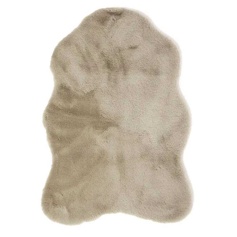 Skinnwille Fluffy Matto Taupe