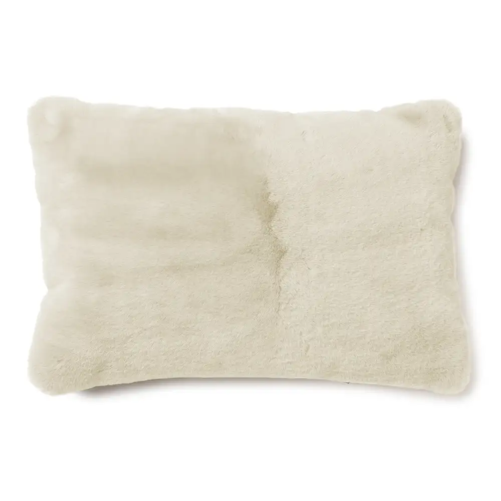 Skinnwille Fluffy Tyynyliina 40×60 cm Beige