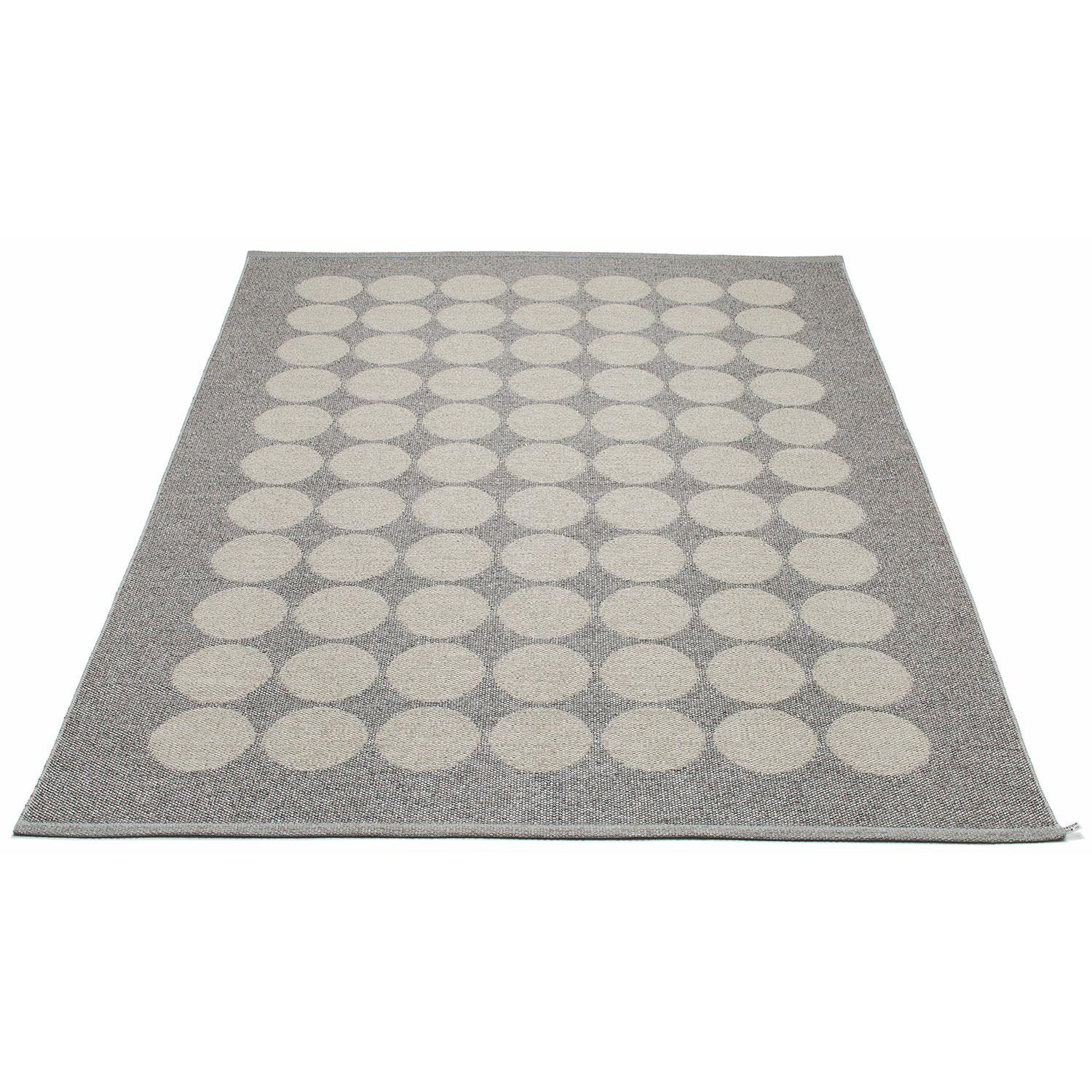 Pappelina Hugo matto 180×260 cm granitmetallic / warm grey