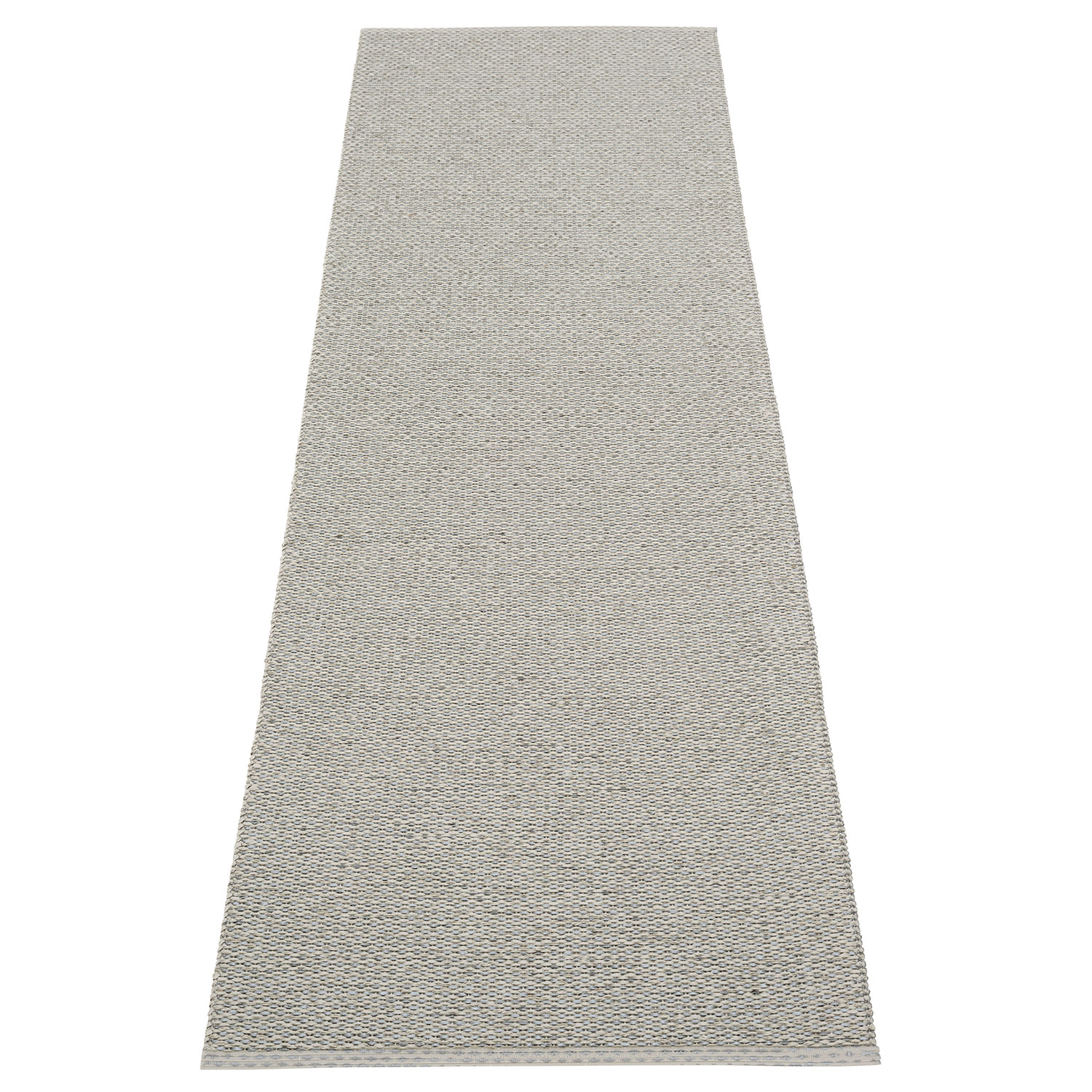 Pappelina Svea matto 70×240 cm warm grey / granit metallic