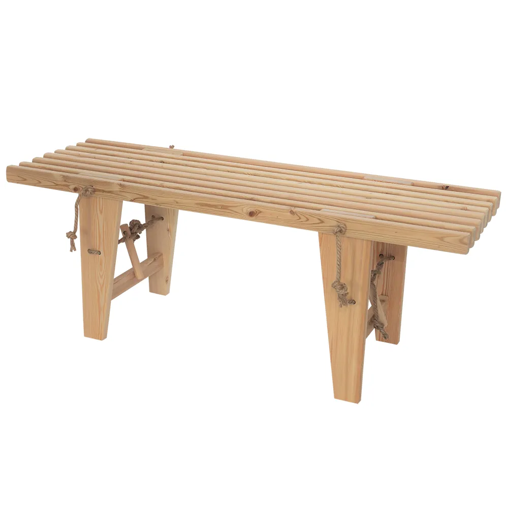 Hillerstorp EcoBench 120 cm Larch Nature