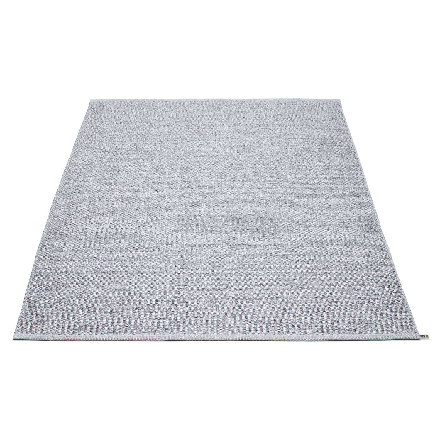 Pappelina Svea matto 230×320 cm grey metallic / light grey