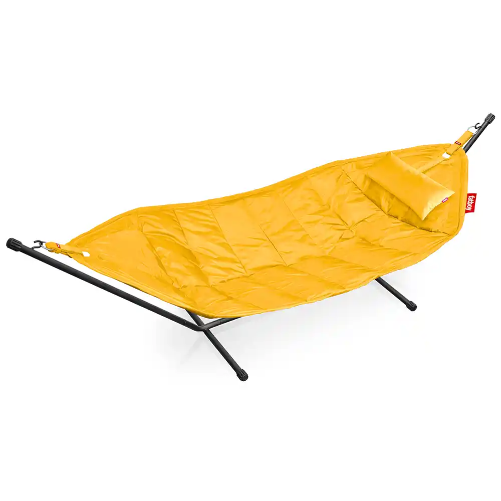 Fatboy Headdemock Daisy Yellow Incl. Rack Black & Pillow