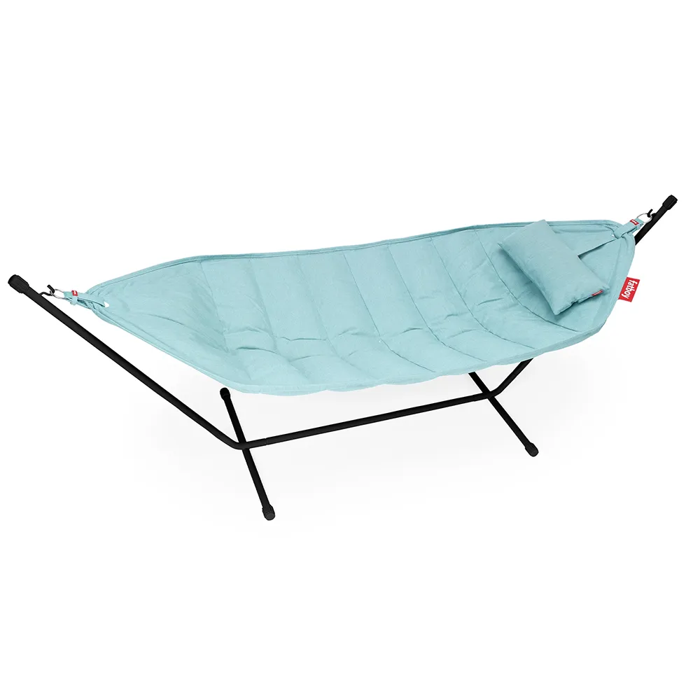 Fatboy, Headdemock superb pacific blue incl. pillow & rack black