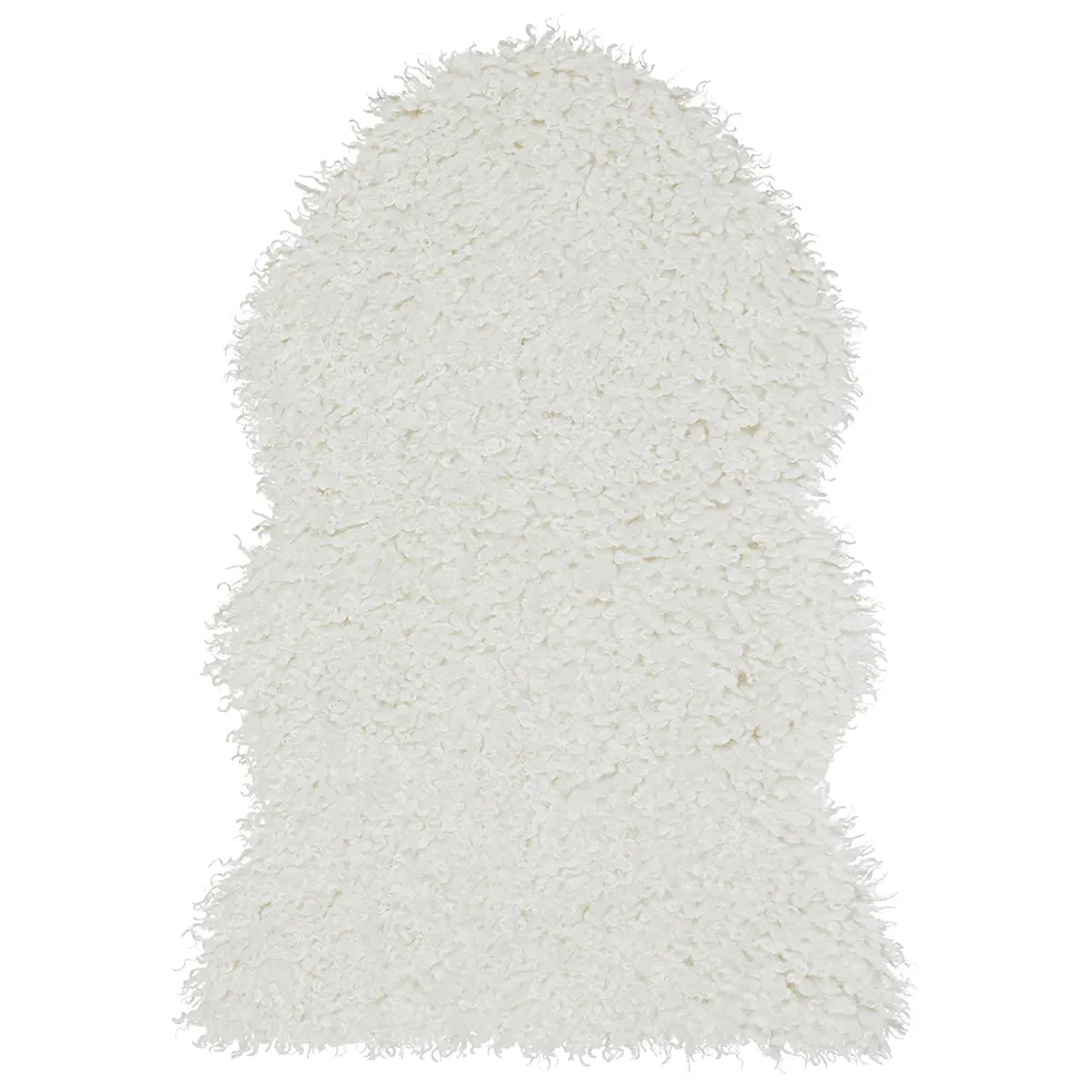 Skinnwille Wooly matto 60×90 cm Ivory