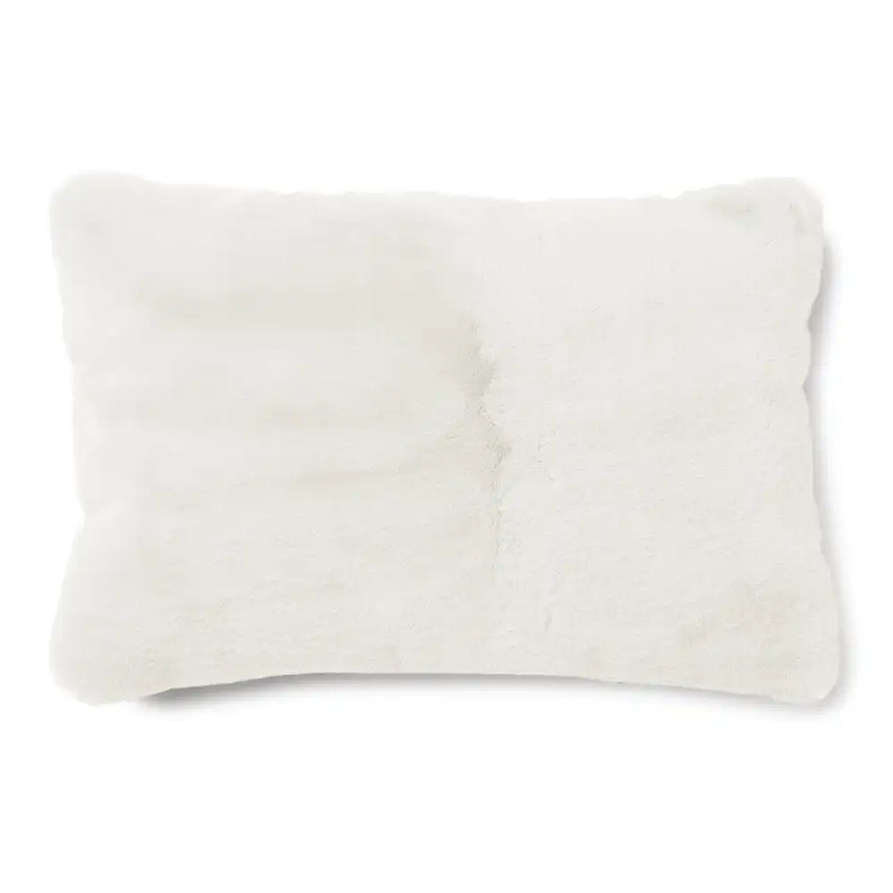 Skinnwille Fluffy Tyynyliina 40×60 cm Ivory