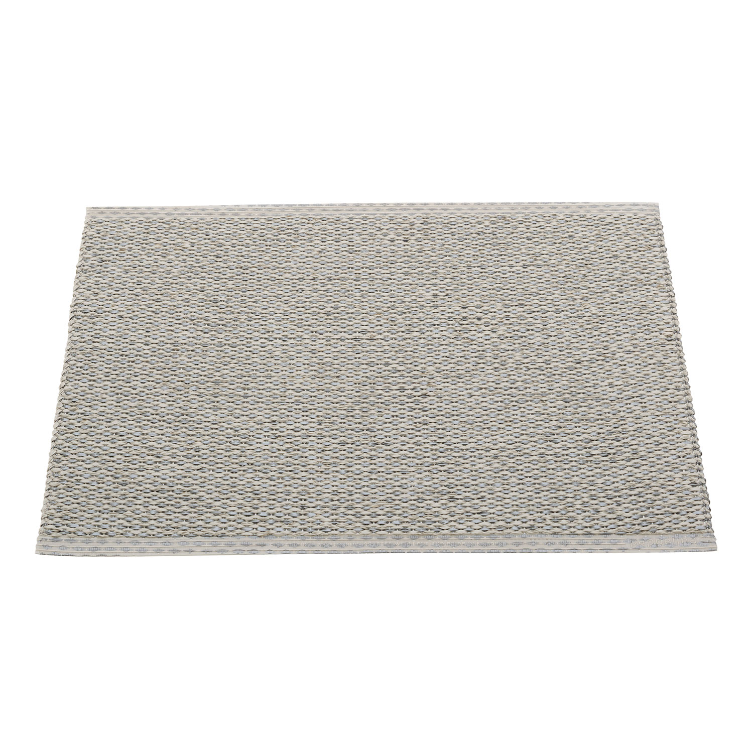 Pappelina Svea matto 70×50 cm warm grey / granit metallic