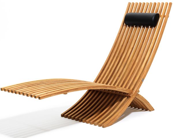 Skargaarden Nozib Sun Lounger tiikki Skargaarden