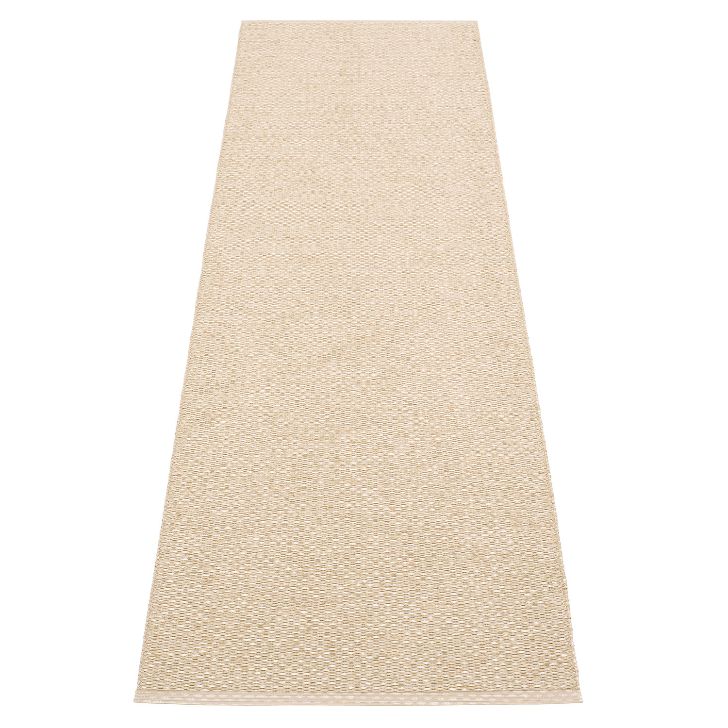 Pappelina Svea matto 70×240 cm beige / champagne metallic