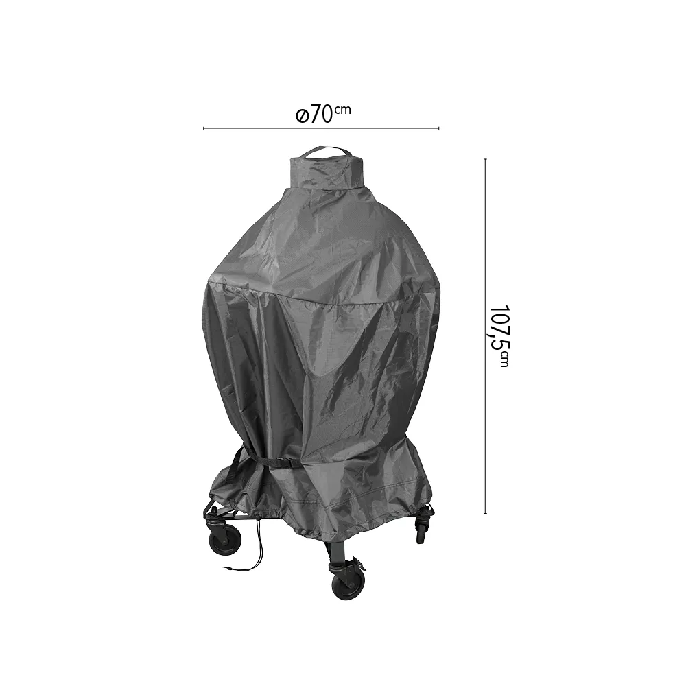 Platinum Sun & Shade Kamado cover S/M Anthracite