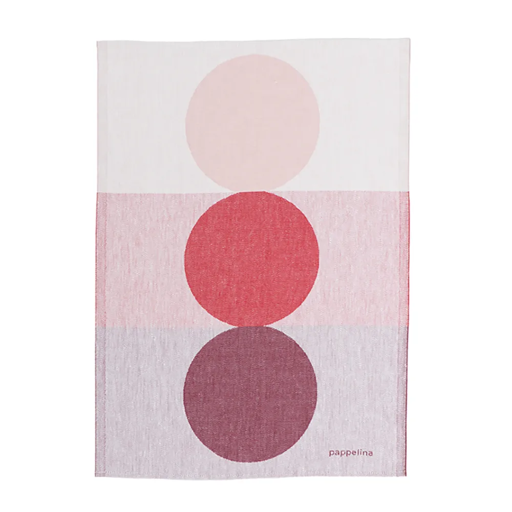 Pappelina Woven Kitchen Towel Otto Red 46 x 66 cm