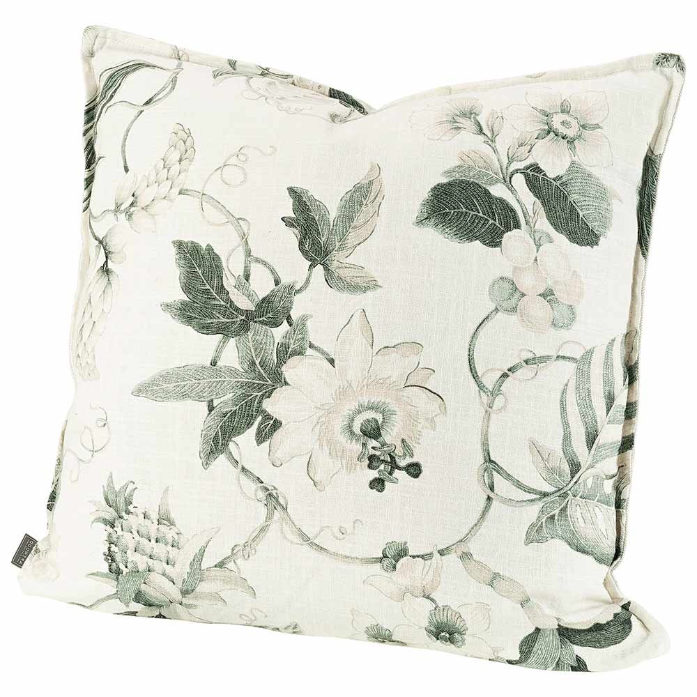 Artwood Tyynynpäällinen Mabelle valkoinen/vihreä 50 x 50 cm Artwood