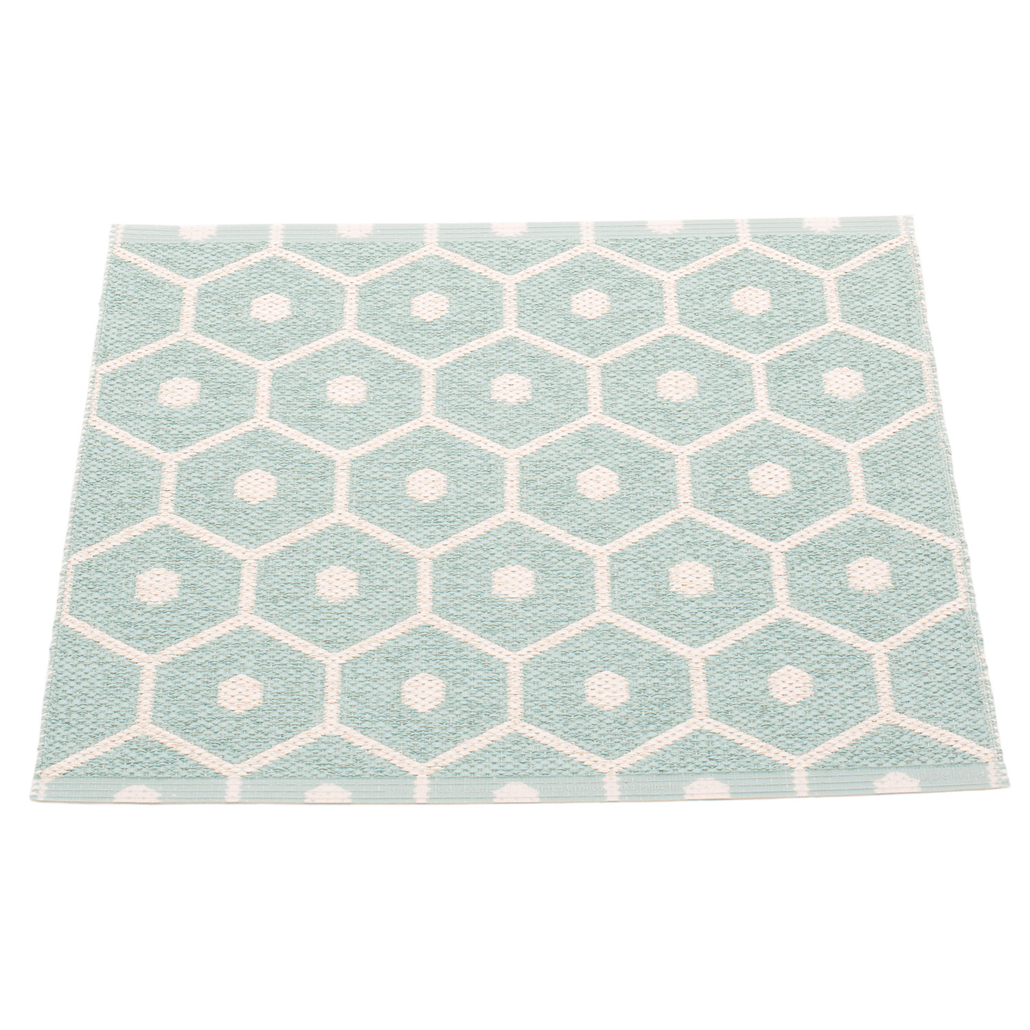 Pappelina Honey matto 70×60 cm pale turquoise / vanilla