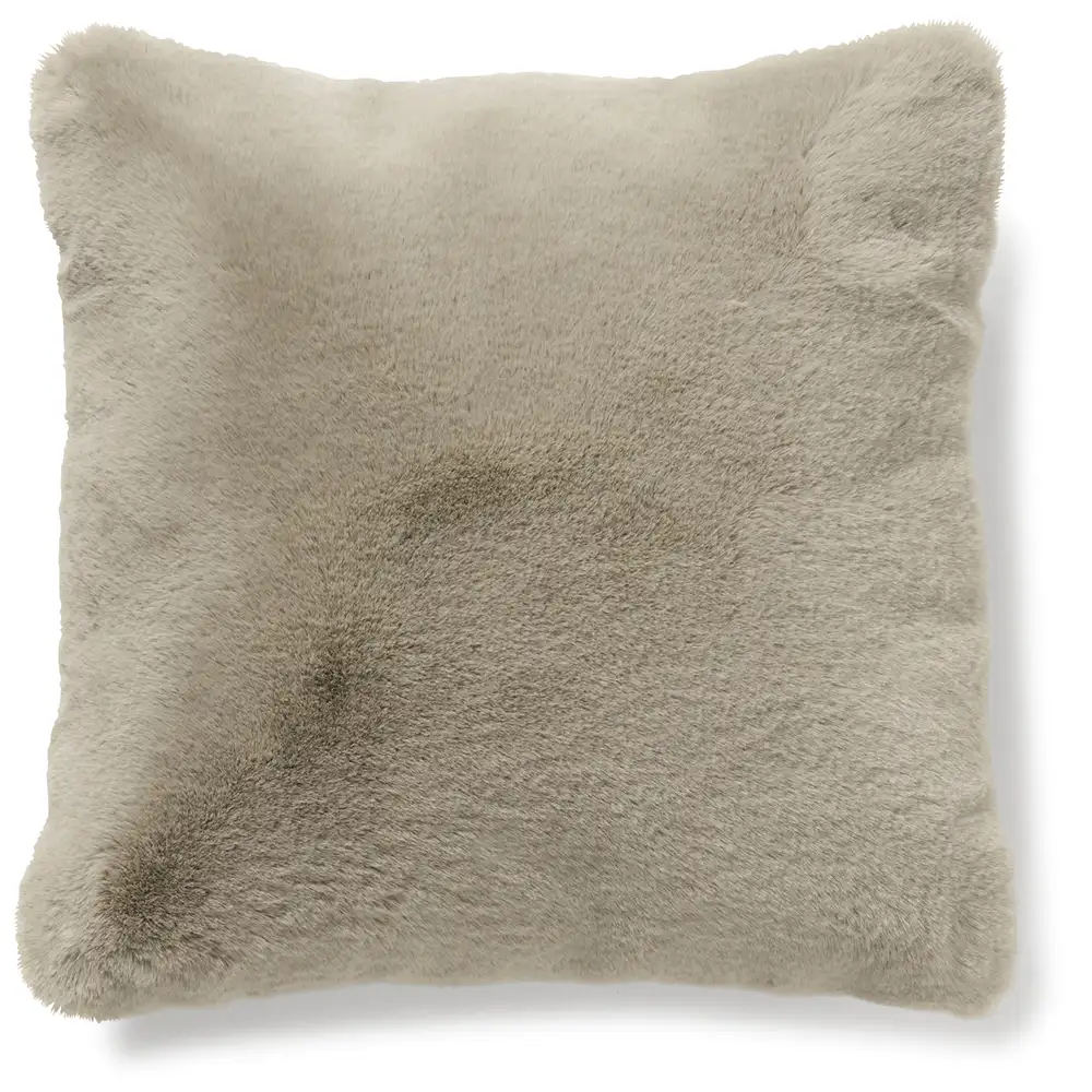 Skinnwille Fluffy Tyynyliina 45×45 cm Taupe