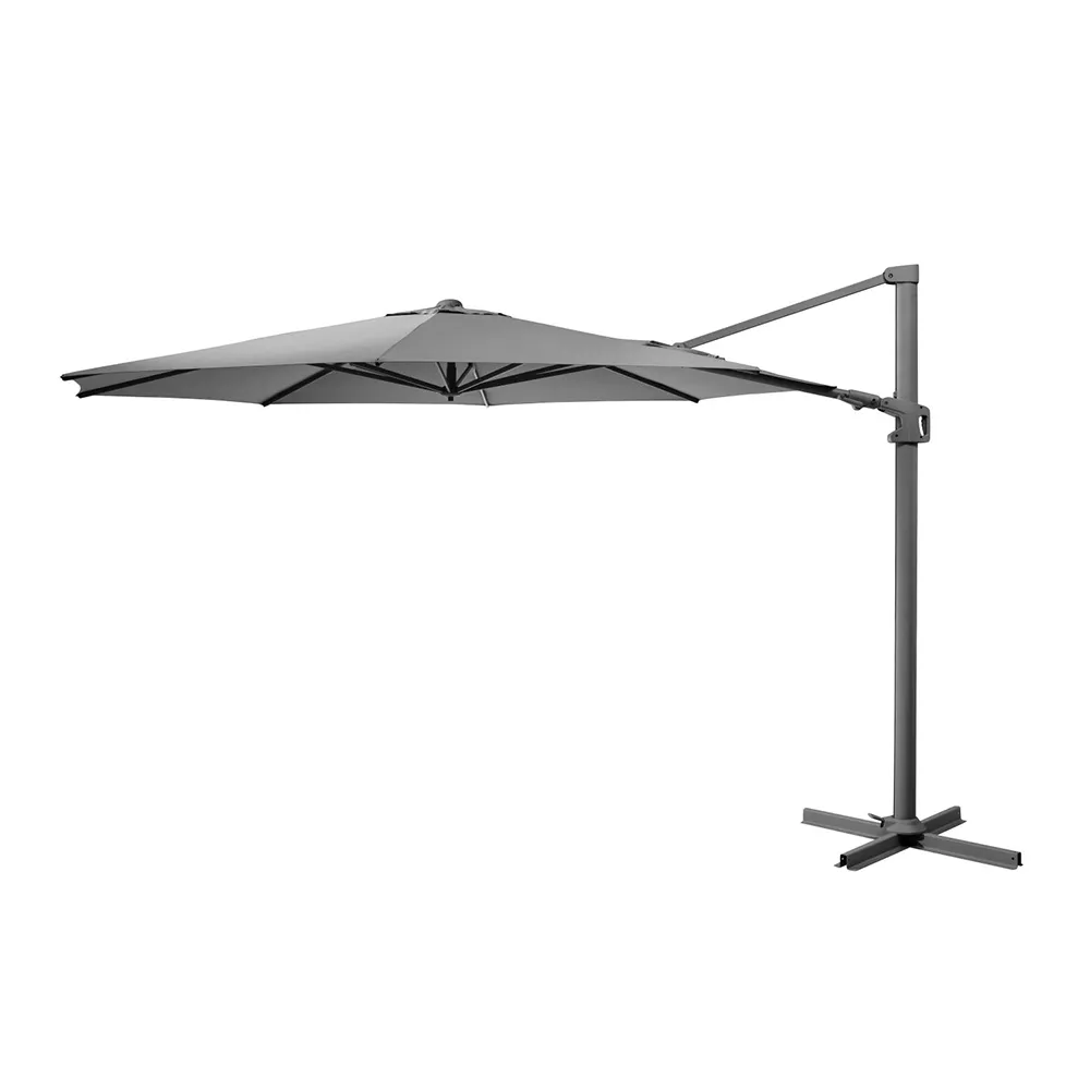 Brafab, Vinovo riippuva aurinkovarjo Ø350 cm Anthracite/Grey