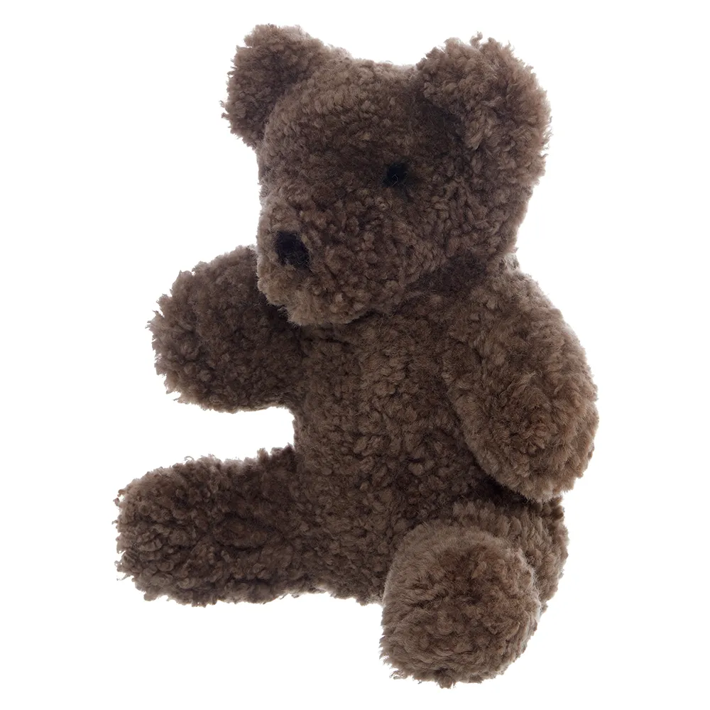 Skinnwille, Curly Teddy 30x26x11 cm Sahara