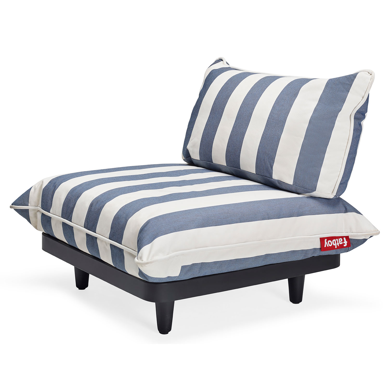 Fatboy Paletti seat stripe ocean blue