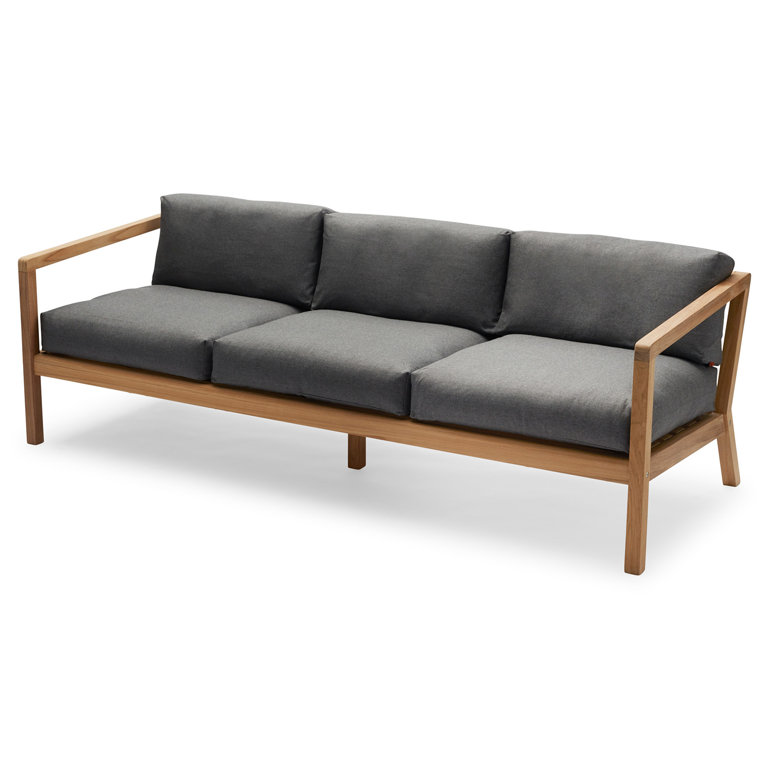 Skagerak Virkelyst 3-Seater Charcoal Teak