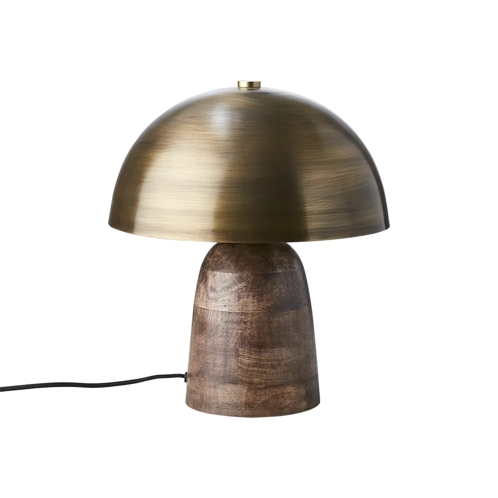 Affari of Sweden, Fungi Pöytävalaisin Limited Edition M Brass/brown