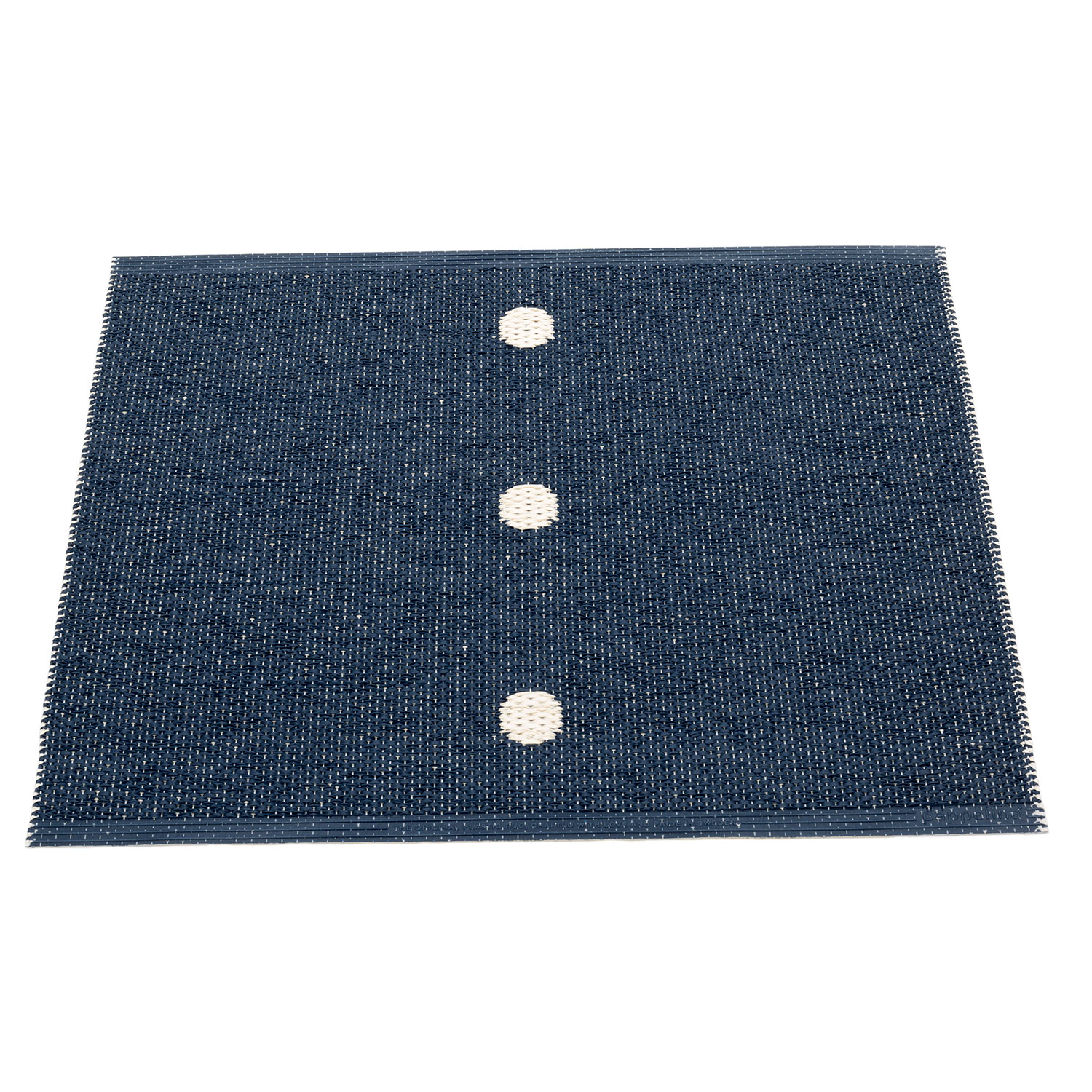 Pappelina Peg matto 70×60 cm dark blue / vanilla